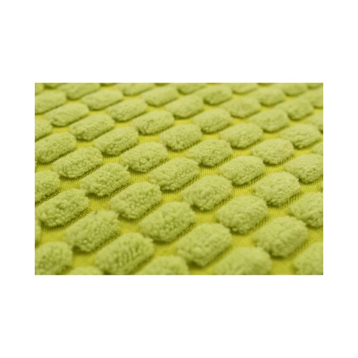 Jeu de coussin 2 pcs Velours 60 x 60 cm Vert