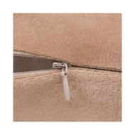 Coussins 2 pcs Tissu 45x45 cm Beige