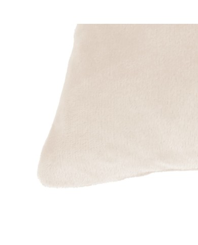 Housses de coussin 4 pcs Tissu 40x40 cm Blanc cassé