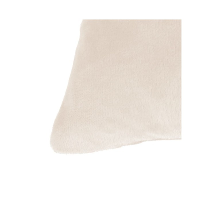 Housses de coussin 4 pcs Tissu 40x40 cm Blanc cassé