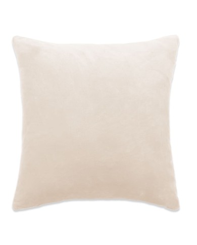 Housses de coussin 4 pcs Tissu 50x50 cm Blanc cassé