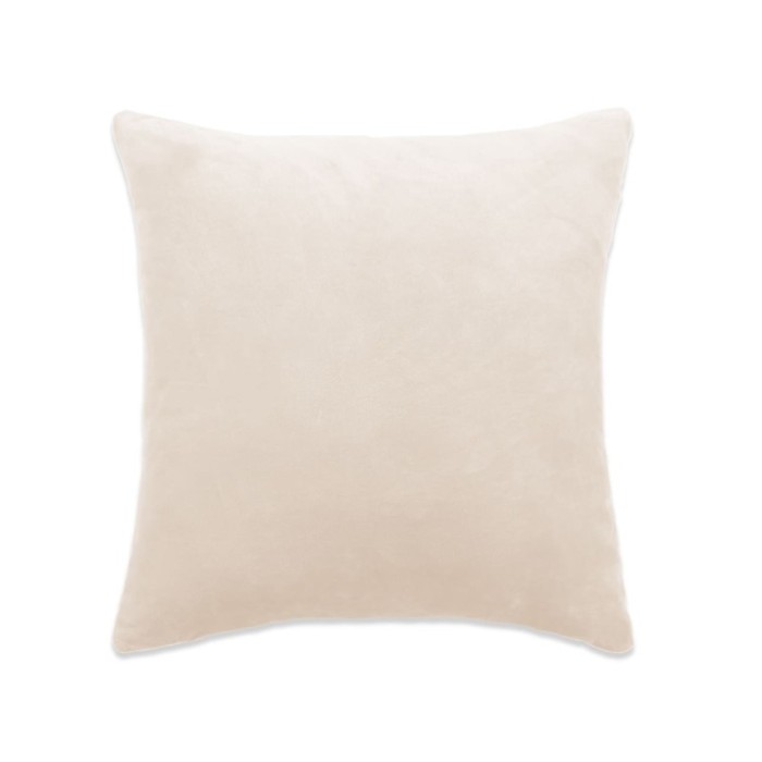 Housses de coussin 4 pcs Tissu 50x50 cm Blanc cassé