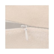 Housses de coussin 4 pcs Tissu 50x50 cm Blanc cassé