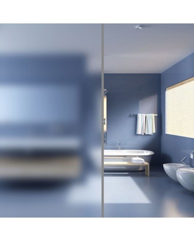 Film autoadhésif d'intimité pour fenêtre Verre laiteux 0,9x20 m