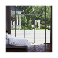 Film dépoli autoadhésif d'intimité pour fenêtre Rayures 0,9x5 m