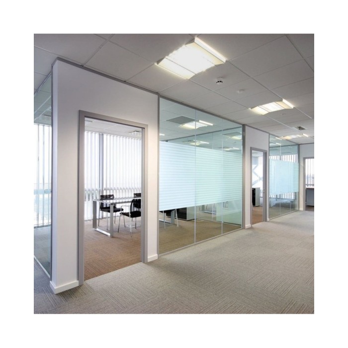 Film dépoli autoadhésif d'intimité pour fenêtre Rayures 0,9x50m