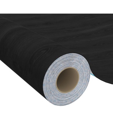 Films autoadhésifs pour portes 2 pcs Bois foncé 210x90 cm PVC