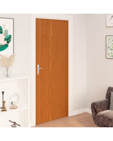 Films autoadhésifs pour portes 2 pcs Chêne clair 210x90 cm PVC