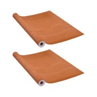 Films autoadhésifs pour portes 2 pcs Chêne clair 210x90 cm PVC