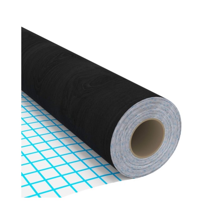 Film autoadhésif pour meubles Bois foncé 500x90 cm PVC