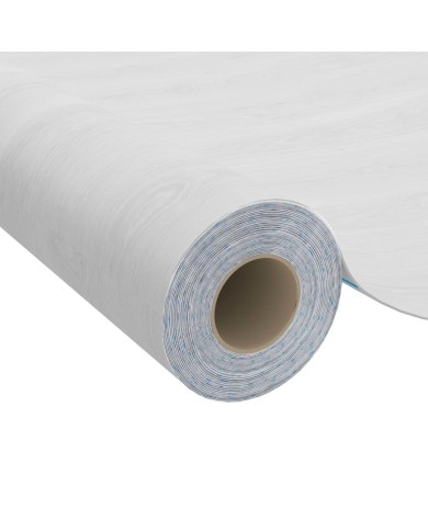 Film autoadhésif pour meubles Bois blanc 500x90 cm PVC