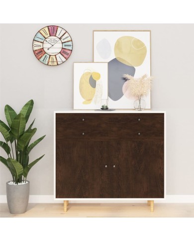 Film autoadhésif pour meubles Chêne foncé 500x90 cm PVC