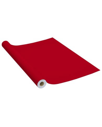Film autoadhésif pour meubles Rouge 500x90 cm PVC