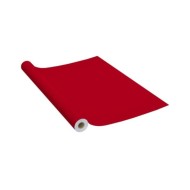 Film autoadhésif pour meubles Rouge 500x90 cm PVC