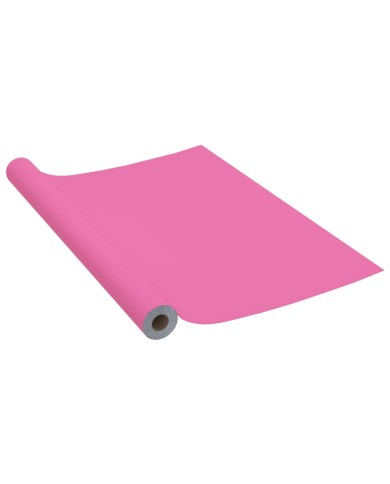 Film autoadhésif pour meubles Rose brillant 500x90 cm PVC