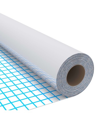 Film autoadhésif pour meubles Argenté brillant 500x90 cm PVC