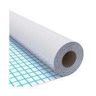 Film autoadhésif pour meubles Argenté brillant 500x90 cm PVC