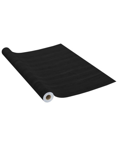 Films autoadhésifs pour portes 4 pcs Bois foncé 210x90 cm PVC