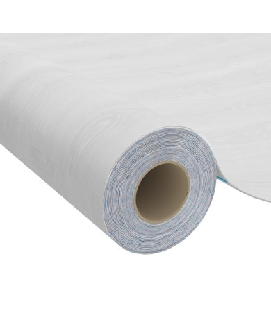 Films autoadhésifs pour portes 4 pcs Bois blanc 210x90 cm PVC