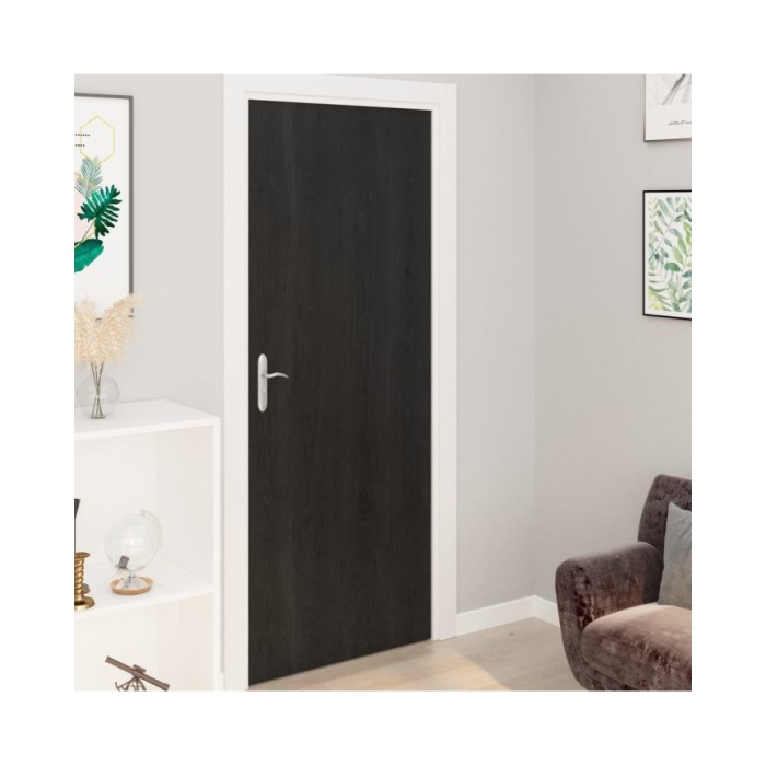 Films autoadhésifs pour meubles 2 pcs Bois foncé 500x90 cm PVC