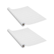 Films autoadhésifs pour meubles 2 pcs Bois blanc 500x90 cm PVC