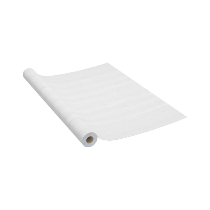 Films autoadhésifs pour meubles 2 pcs Bois blanc 500x90 cm PVC