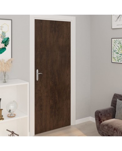 Films autoadhésifs pour meubles 2 pcs Chêne foncé 500x90 cm PVC