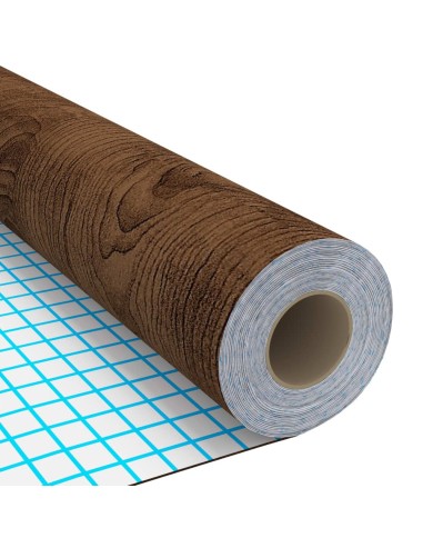 Films autoadhésifs pour meubles 2 pcs Chêne foncé 500x90 cm PVC