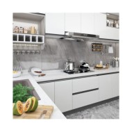 Films autoadhésifs pour meubles 2 pcs Blanc 500x90 cm PVC