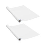 Films autoadhésifs pour meubles 2 pcs Blanc 500x90 cm PVC