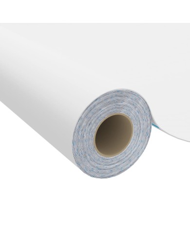 Films autoadhésifs pour meubles 2 pcs Blanc 500x90 cm PVC