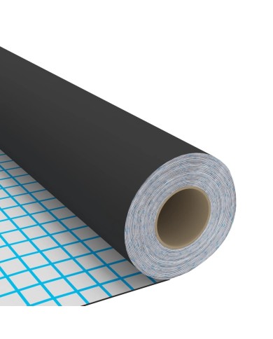 Films autoadhésifs pour meubles 2 pcs Noir 500x90 cm PVC