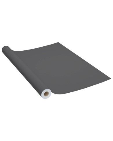 Films autoadhésifs pour meubles 2 pcs Gris 500x90 cm PVC