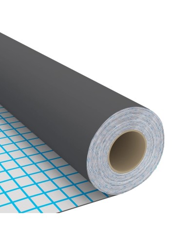 Films autoadhésifs pour meubles 2 pcs Gris 500x90 cm PVC