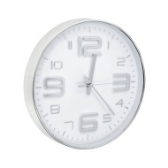 Horloge murale 30 cm Argenté
