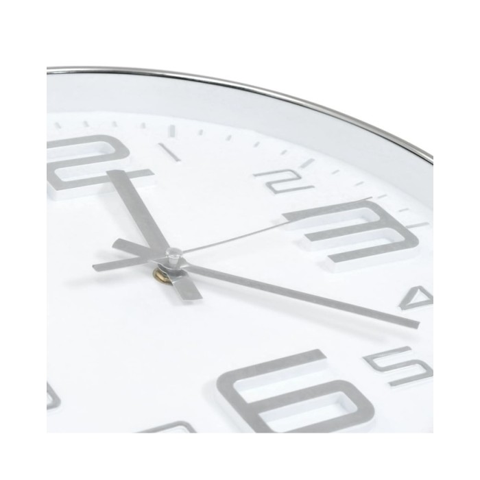 Horloge murale 30 cm Argenté