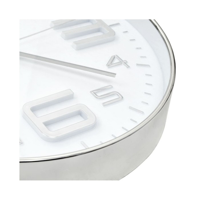 Horloge murale 30 cm Argenté