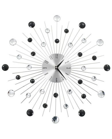 Horloge murale avec mouvement à quartz Design moderne 50 cm