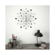 Horloge murale avec mouvement à quartz Design moderne 50 cm