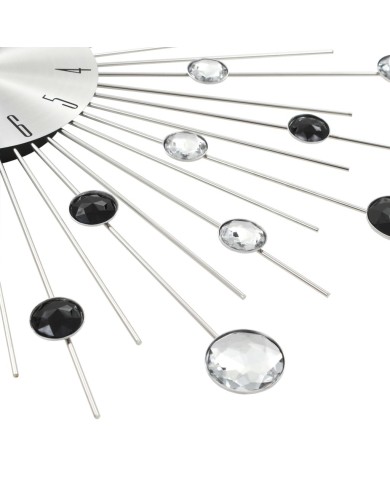 Horloge murale avec mouvement à quartz Design moderne 50 cm