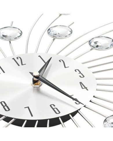 Horloge murale avec mouvement à quartz Design moderne 50 cm