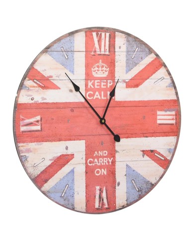 Horloge murale vintage Royaume-Uni 60 cm