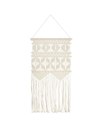 Cintre mural en macramé 40x80 cm Coton