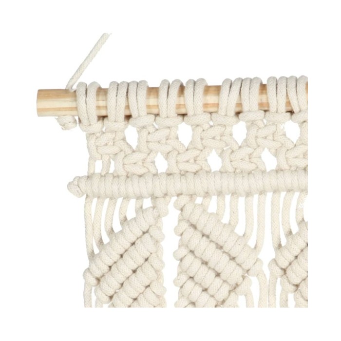 Cintre mural en macramé 40x80 cm Coton