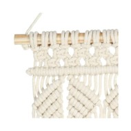 Cintre mural en macramé 40x80 cm Coton