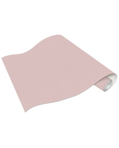 Rouleaux de papier peint Non tissé 4 pcs Rose chatoyant uni