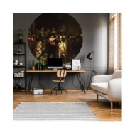 WallArt Papier peint cercle The Night Watch 190 cm