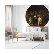 WallArt Papier peint cercle The Night Watch 190 cm