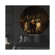 WallArt Papier peint cercle The Night Watch 190 cm