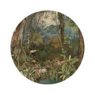 WallArt Papier peint cercle In the Jungle 190 cm